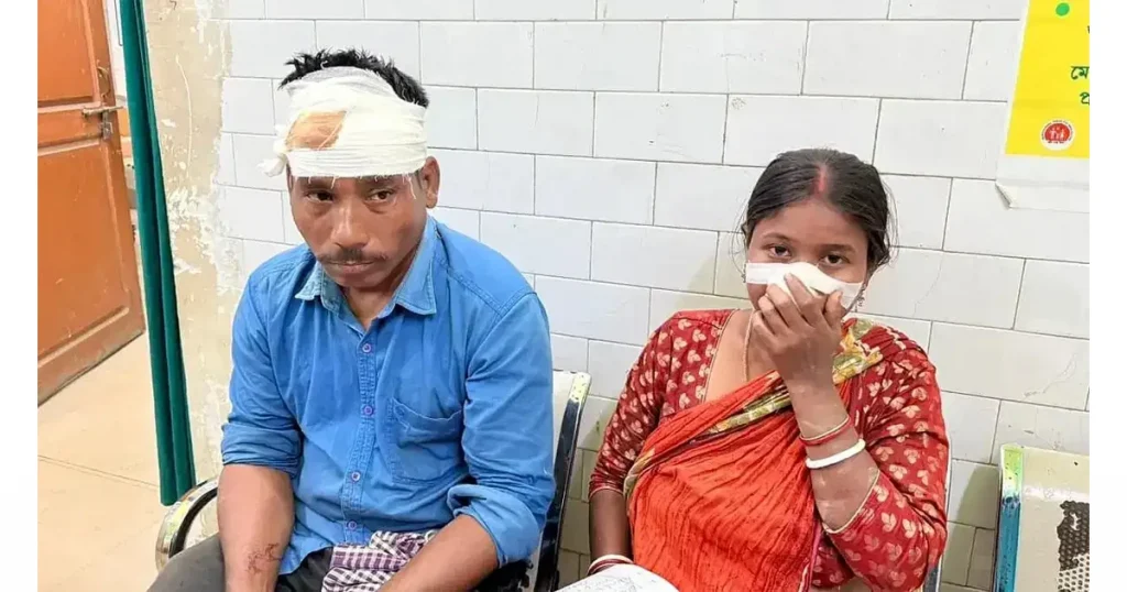 Land dispute clash jalpaiguri