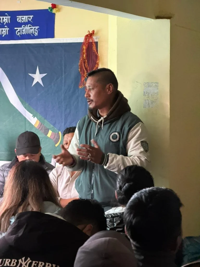 IGJF Political Meeting Darjeeling
