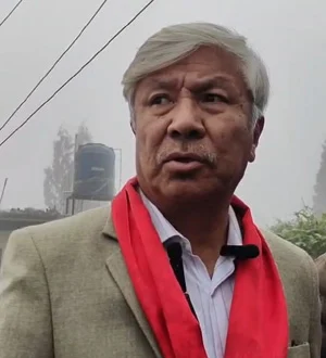Amar Lama campaign Kurseong