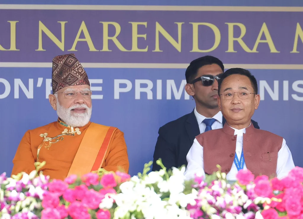 PS Tamang- Modi Meeting