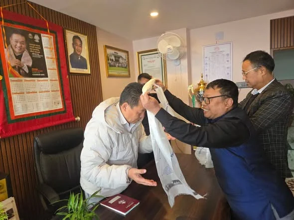 Bhojraj Rai political meeting Sikkim