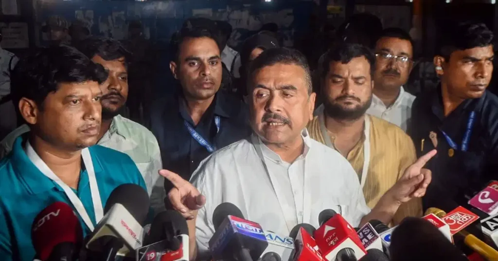 Suvendu Adhikari allegation Bengal