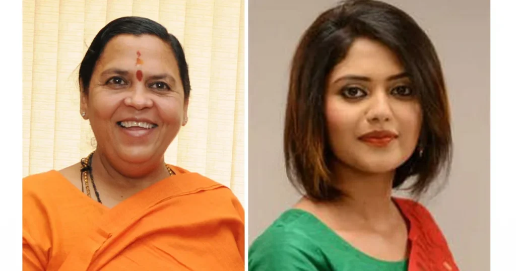 Uma Bharti criticism Bengal