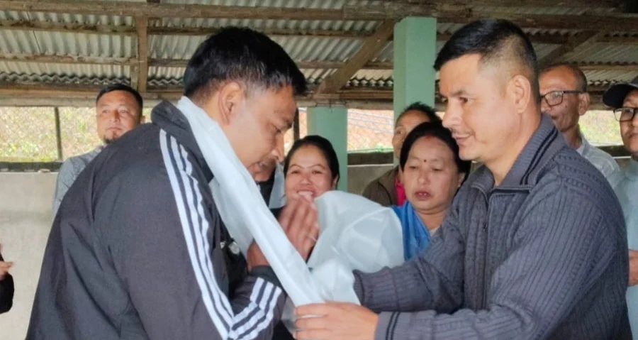 GNF party joining darjeeling
