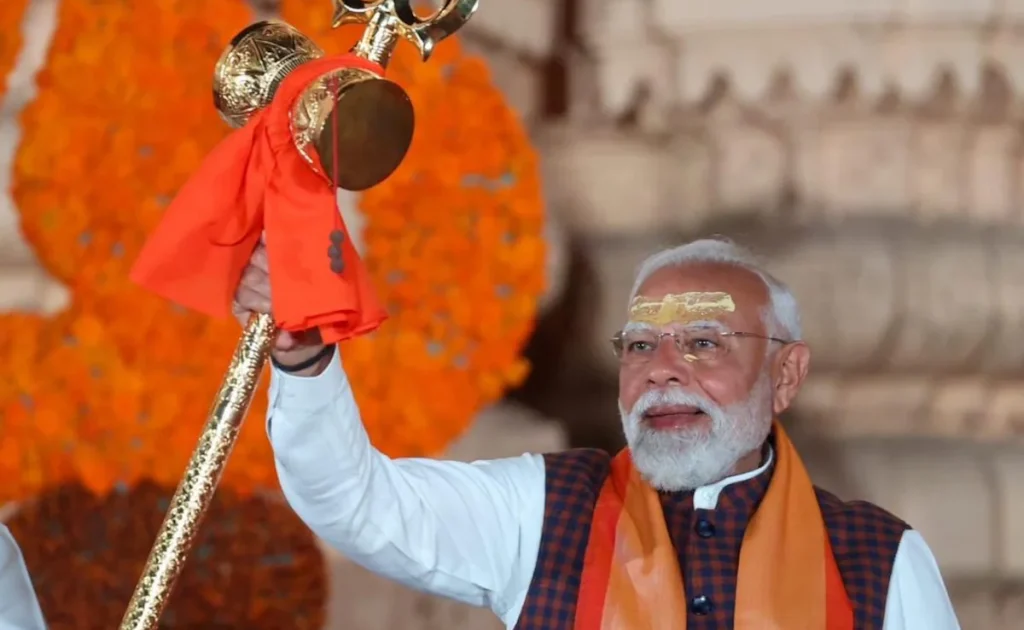 PM Modi somnath temple Ritual