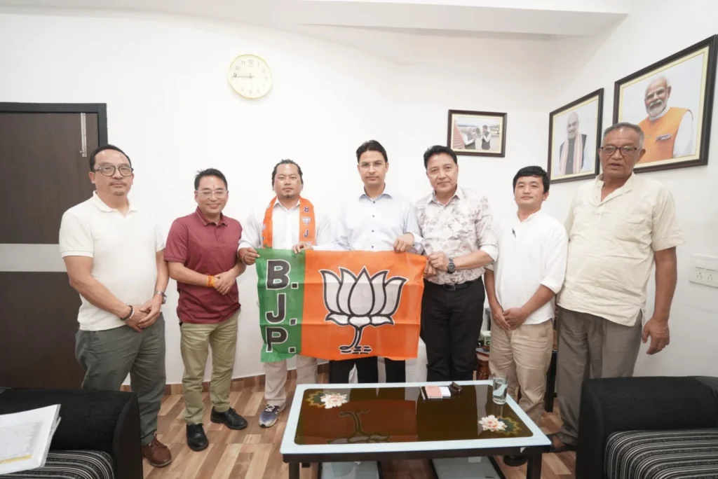 Palden Tamang BJP join Darjeeling