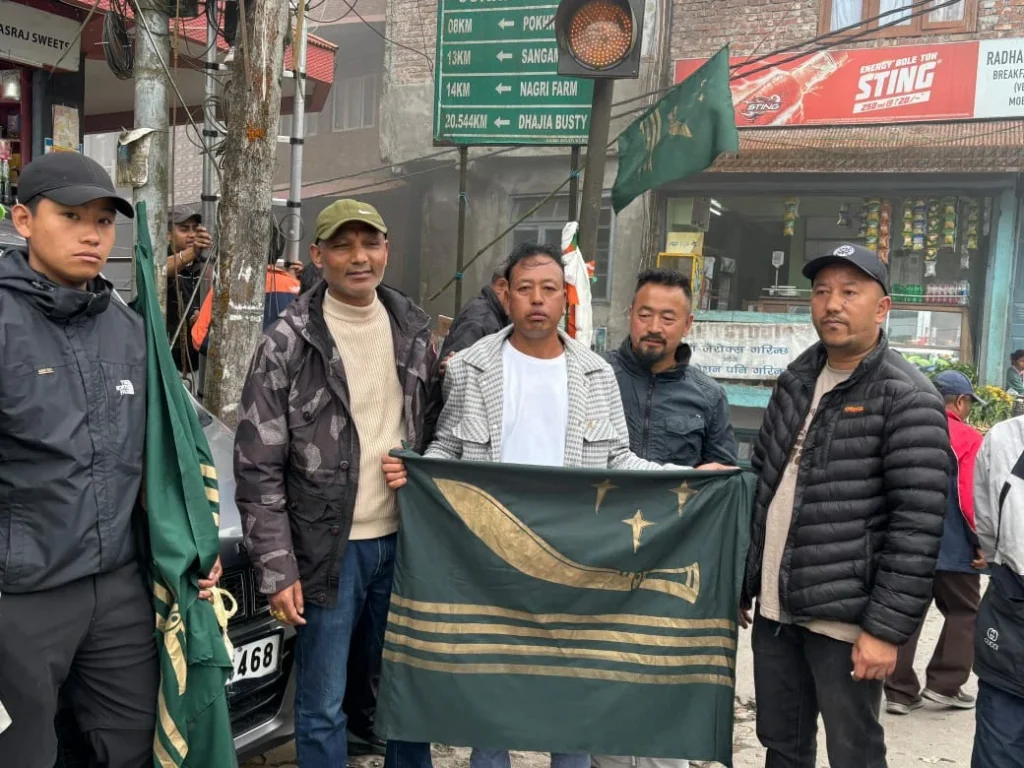 GJM Party Campaign Darjeeling