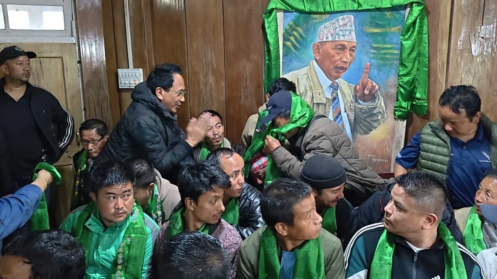 Gorkhamumo joining Sukhiapokhri