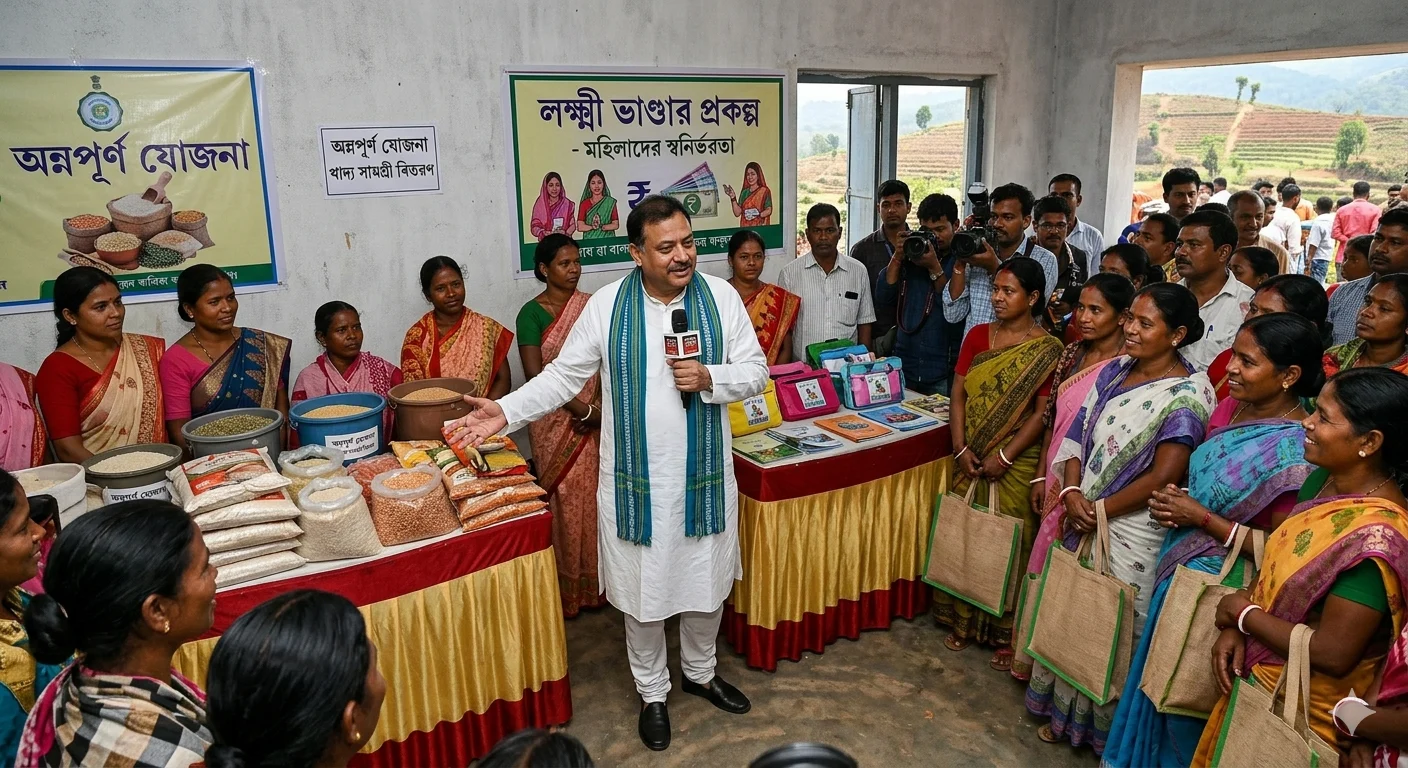 Read more about the article अन्नपूर्ण योजना थालेपछि लक्ष्मी भण्डार परियोजनाबारे मन्त्री अग्निमित्र पाल