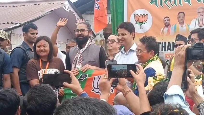 RK Sharma BJP Joining Kurseong