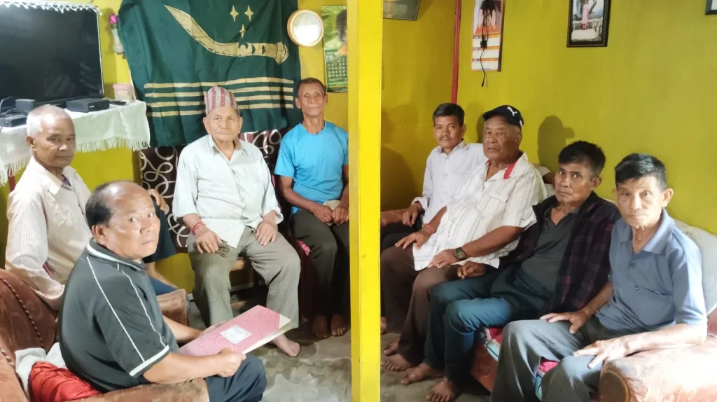 GNLF party meeting Darjeeling