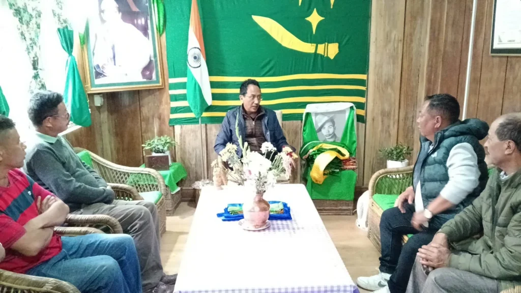 GNLF Party Meeting Darjeeling