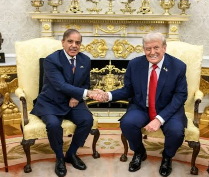 Trump-Shahbaz Political Meeting