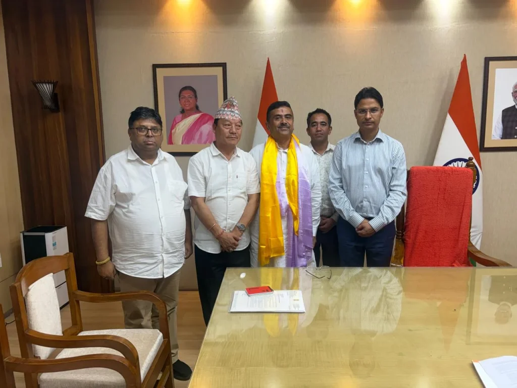 Raju Bista Meet CM