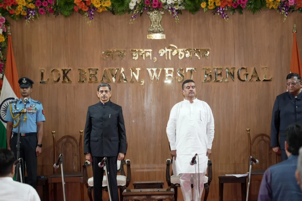 Shubhendu cabinet minister Oath