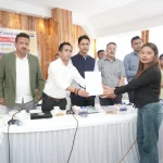 अन्नपूर्ण योजना” को उद्घाटन समारोहमा सांसद राजु बिष्ट उपस्थित