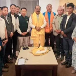 भाजपा सिक्किम टोलीले भेट्यो केन्द्रीय राज्यमन्त्री अजय टम्टालाई 