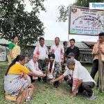 विश्व वातावरण दिवसमा जागुनमा असम राइफल्सद्वारा वृक्षारोपण 