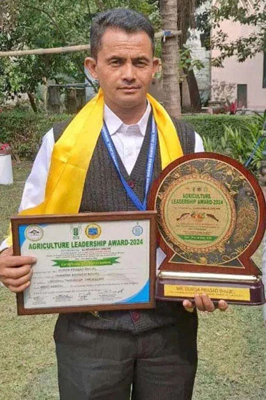 कृषिमा नवीनता भित्र्याउँदै लिङदिङका उद्यमी कृषक