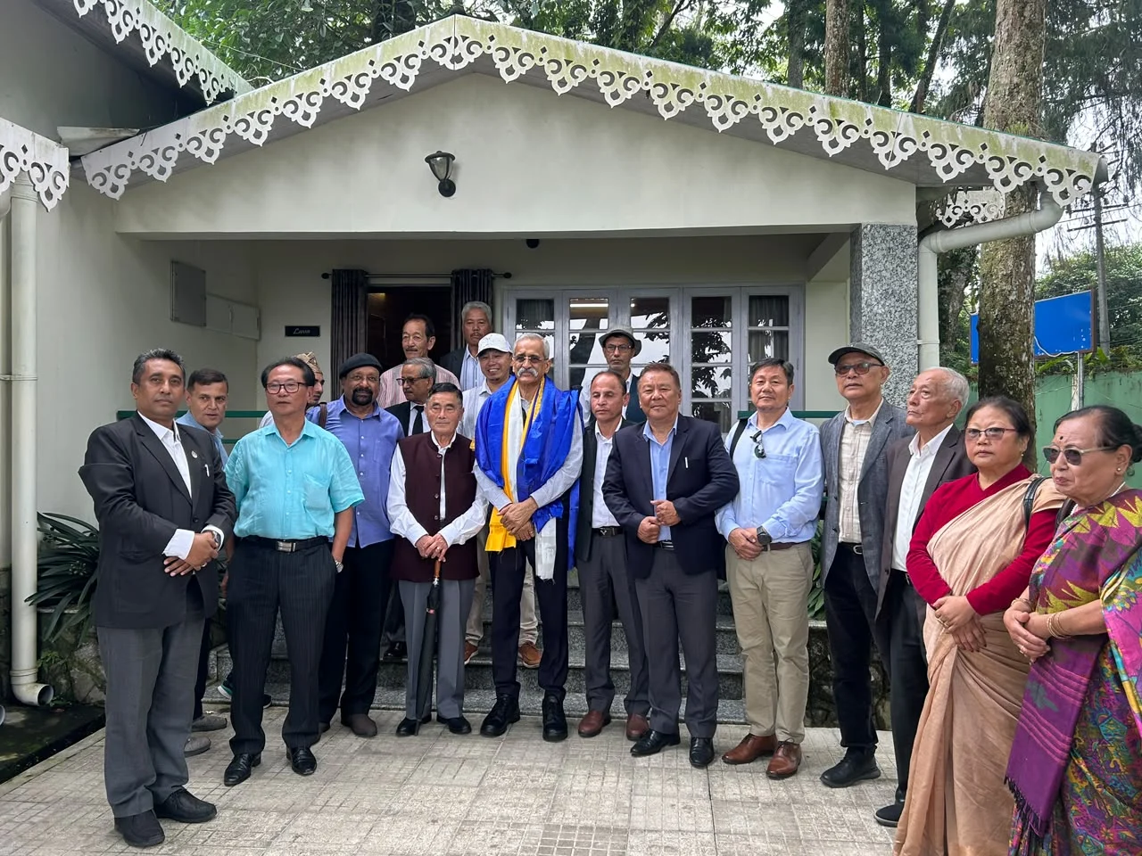 आईजीजेएफ टोलीले इन्टरलोक्युटर पंकज कुमार सिहसंग गर्यो भेट