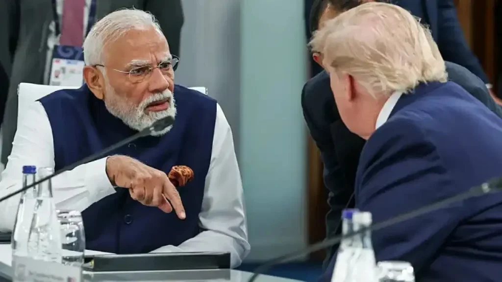 Modi Trump G7 Evian meeting India US relations 2026