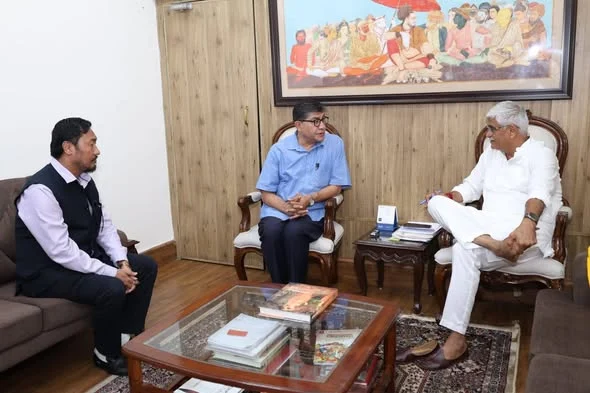 भाजपाको सिक्किम प्रतिनिधिमण्डलले केन्द्रीय पर्यटन मन्त्रीलाई भेट्यो