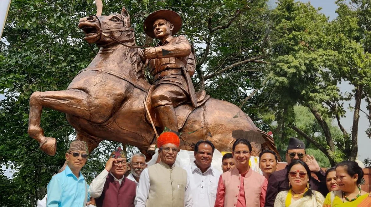 आजाद हिन्द फौजका प्रथम गोर्खा शहीद मेजर दुर्गा मल्ल जन्मजयन्ती