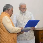 पञ्चायत मन्त्री दिलीप घोषले गाउँ विकास बारे प्रधानमन्त्री मोदीसँग भेटे