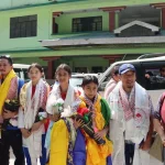 कांस्य पदक विजेता सोनेया सुब्बालाई मल्लीमा गरियो भव्य स्वागत