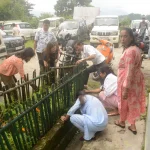 पर्यावरण पर्व २०२६ को स्वरूप बीएसी परखामा सफाई अभियान