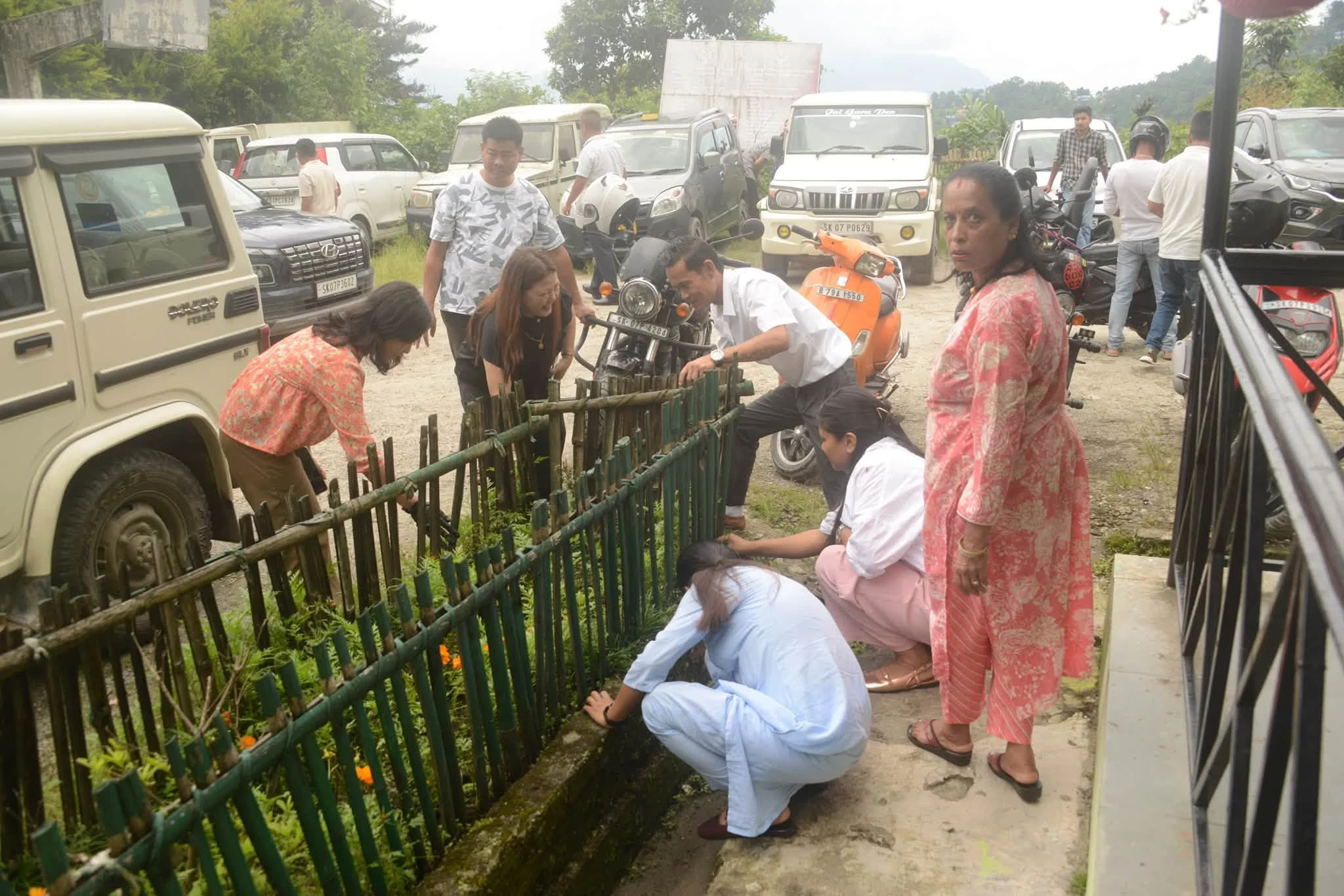 पर्यावरण पर्व २०२६ को स्वरूप बीएसी परखामा सफाई अभियान