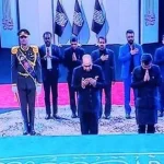 सैयद अता हसनैन र पबित्रा मार्गेरिटाले भारतबाट खामेइनीको अन्त्येष्टिमा भाग लिए