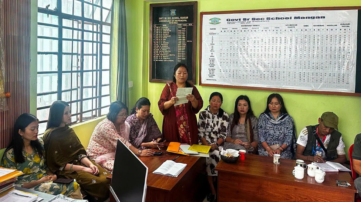 विद्यालयको ७५ वर्षको उत्सवको बारेमा छलफल गर्न बैठक आयोजना