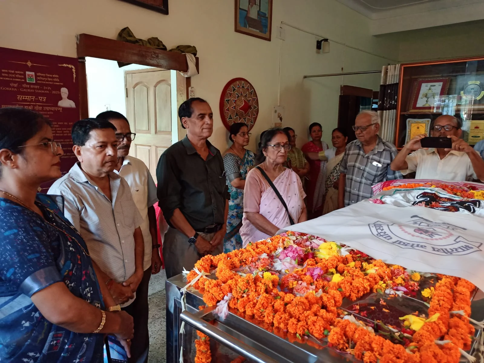 भागोपले संस्थापक अध्यक्षा उपाध्यायप्रति श्रद्धाञ्जली अर्पण गर्यो