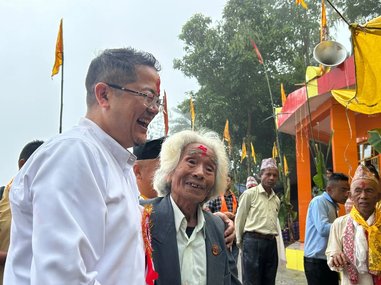 टिष्टाभ्याली डीपी साइडमा भगवान श्री विष्णुको मन्दिर उद्घाटन