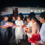 केन्द्रीय गृहमन्त्री शाहलाई मुख्यमन्त्रीको साथमा विष्टद्वारा स्वागत: क्षेत्रको विकास र सुरक्षामा नयाँ ऊर्जा
