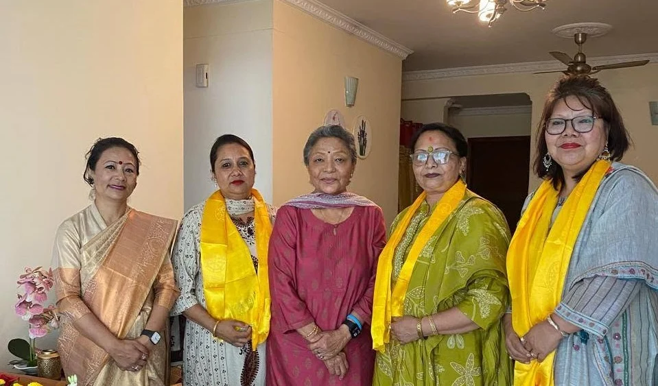 Read more about the article गोर्खाल्याण्ड एक्टिभिष्ट समूहको पूर्व सांसद डीके भण्डारीसँग भेट