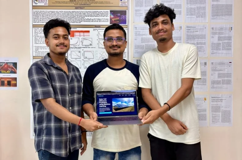 डा. सागर भट्टराईको नेतृत्वमा उत्तरपूर्व भारतकै पहिलो एमएल–आधारित सौर्य सेल सिमुलेटर विकास