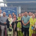 गोजमुमोद्वारा गोराबारी मार्गरेट्स होप ग्राम पञ्चायत कार्यालयमा विभिन्न मागसहित ज्ञापनपत्र दर्ता