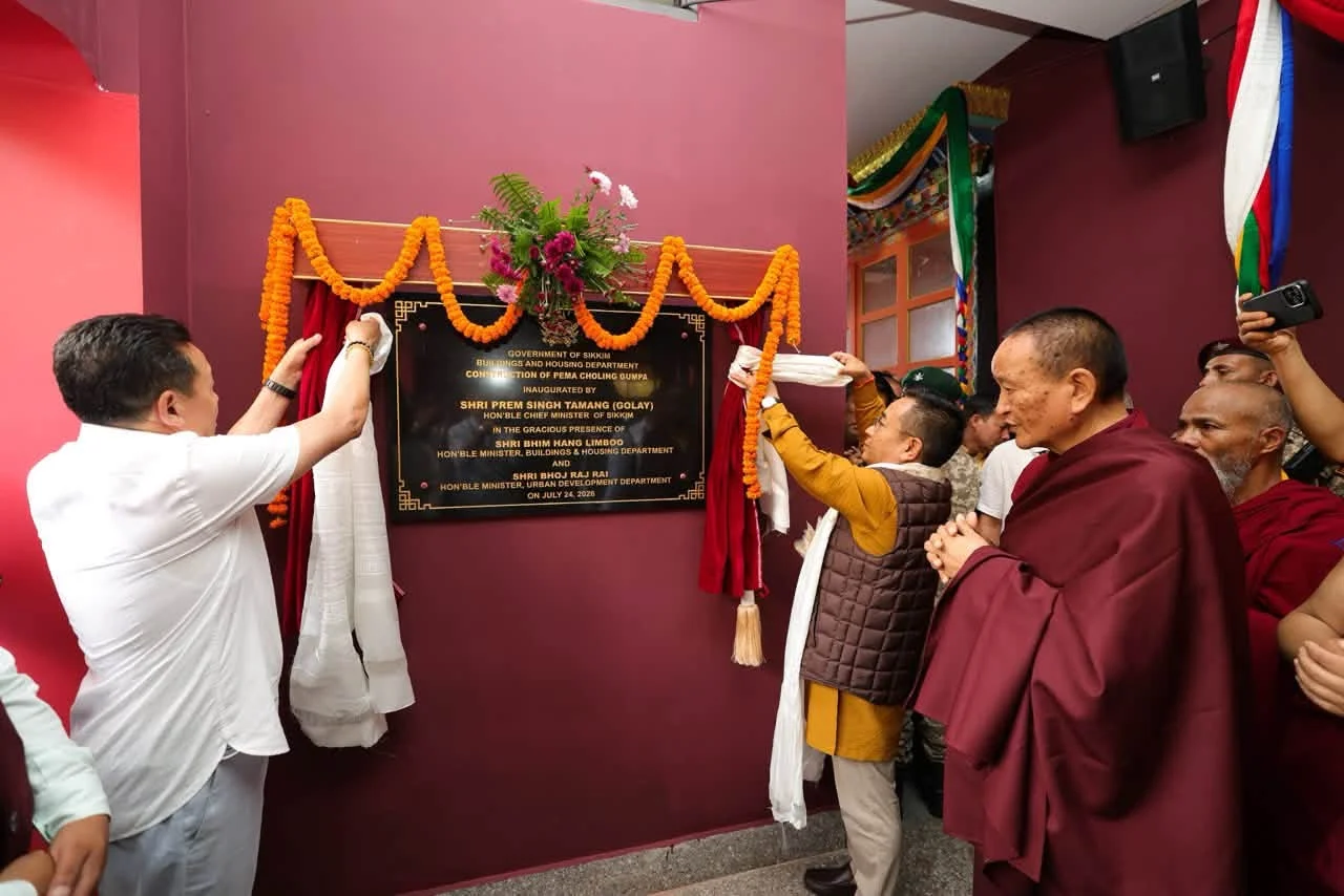 मुख्यमन्त्रीद्वारा सालघारीमा नवनिर्मित पेमा चोलिङ गुम्पाको उद्घाटन, महिला सशक्तिकरण र धार्मिक सम्पदाको संरक्षणमा जोड