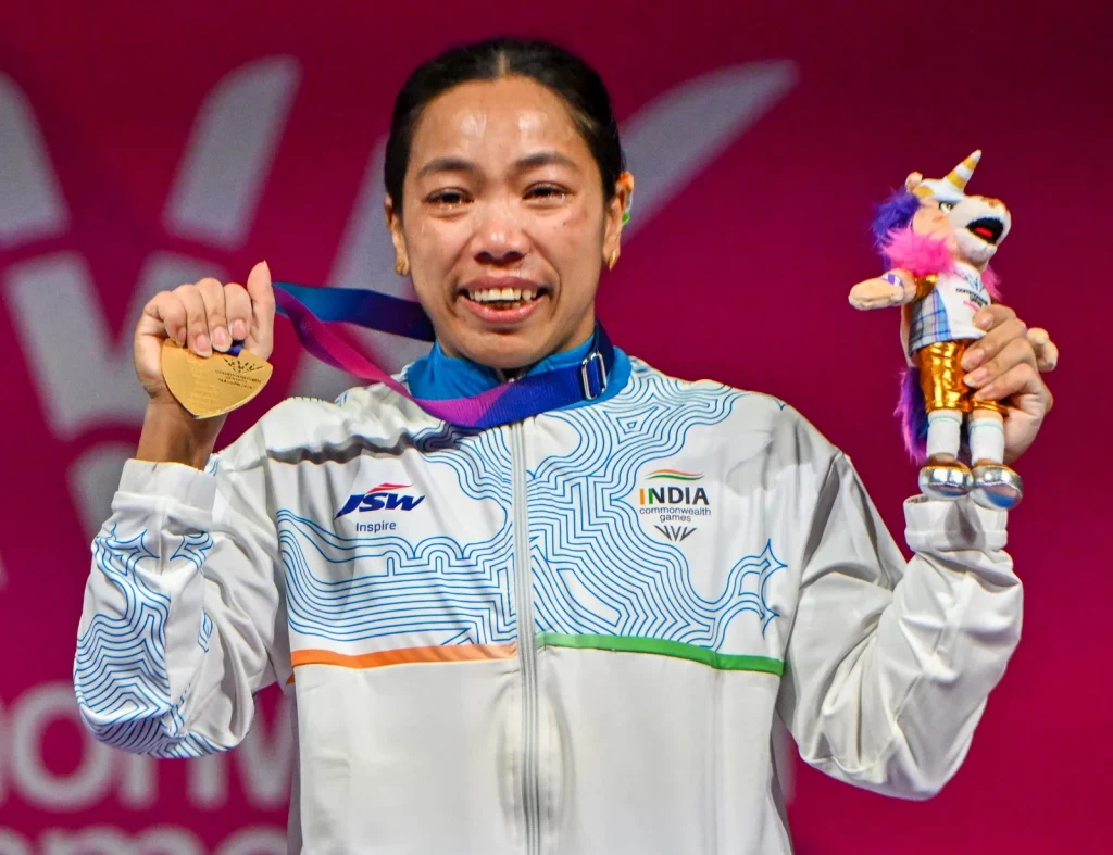 Mirabai Chanu CWG Gold Win
