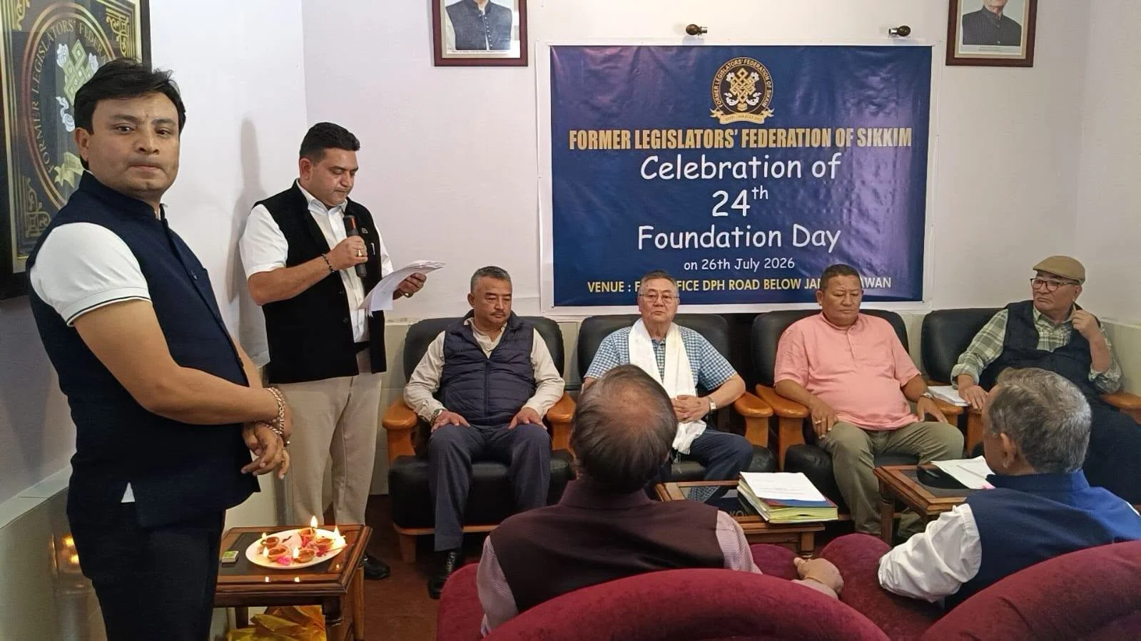 पूर्व विधायक परिसंघ सिक्किम २४औँ स्थापना दिवस मनाउँदै रजत जयन्तीको तयारीमा