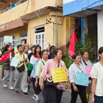लङभ्यू मार्चको दोस्रो दिन: युवा-विद्यार्थी खर्साङबाट लङभ्यूतर्फ, प्रशासनिक बैठक र शहीद दिवसको तयारी