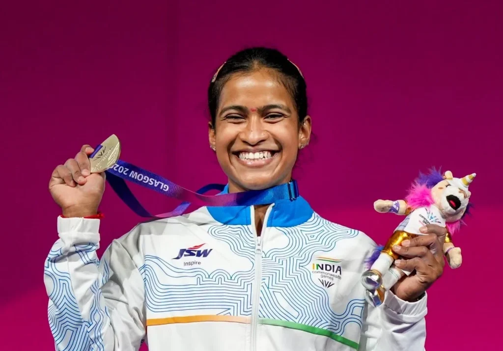 Gyaneshwari Yadav India weightlifting silver medal Commonwealth Games Glasgow 2026 53kg