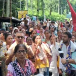 लङ्भ्यू चिया बगानको समस्या समाधानका लागि प्रशासन र श्रमिक सङ्गठनबीच बैठक, अनशन जारी
