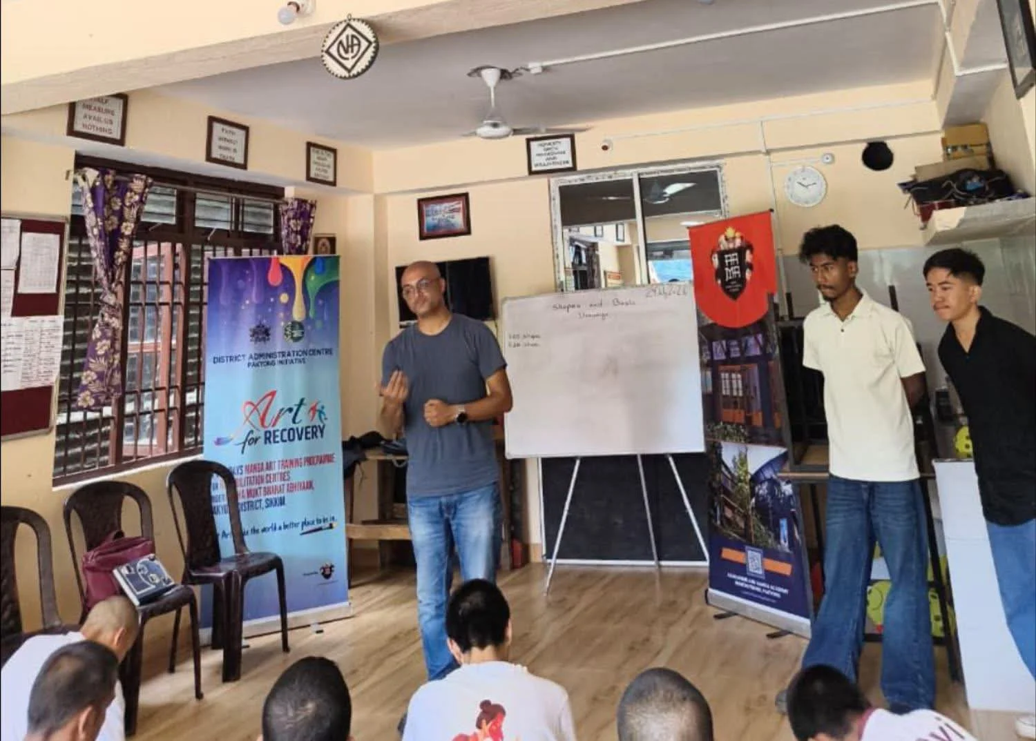 पाक्योङमा ‘पुनर्प्राप्तिको लागि कला’ कार्यशाला सुरु, पुनर्वासमा मङ्गा कलामार्फत नयाँ पहल